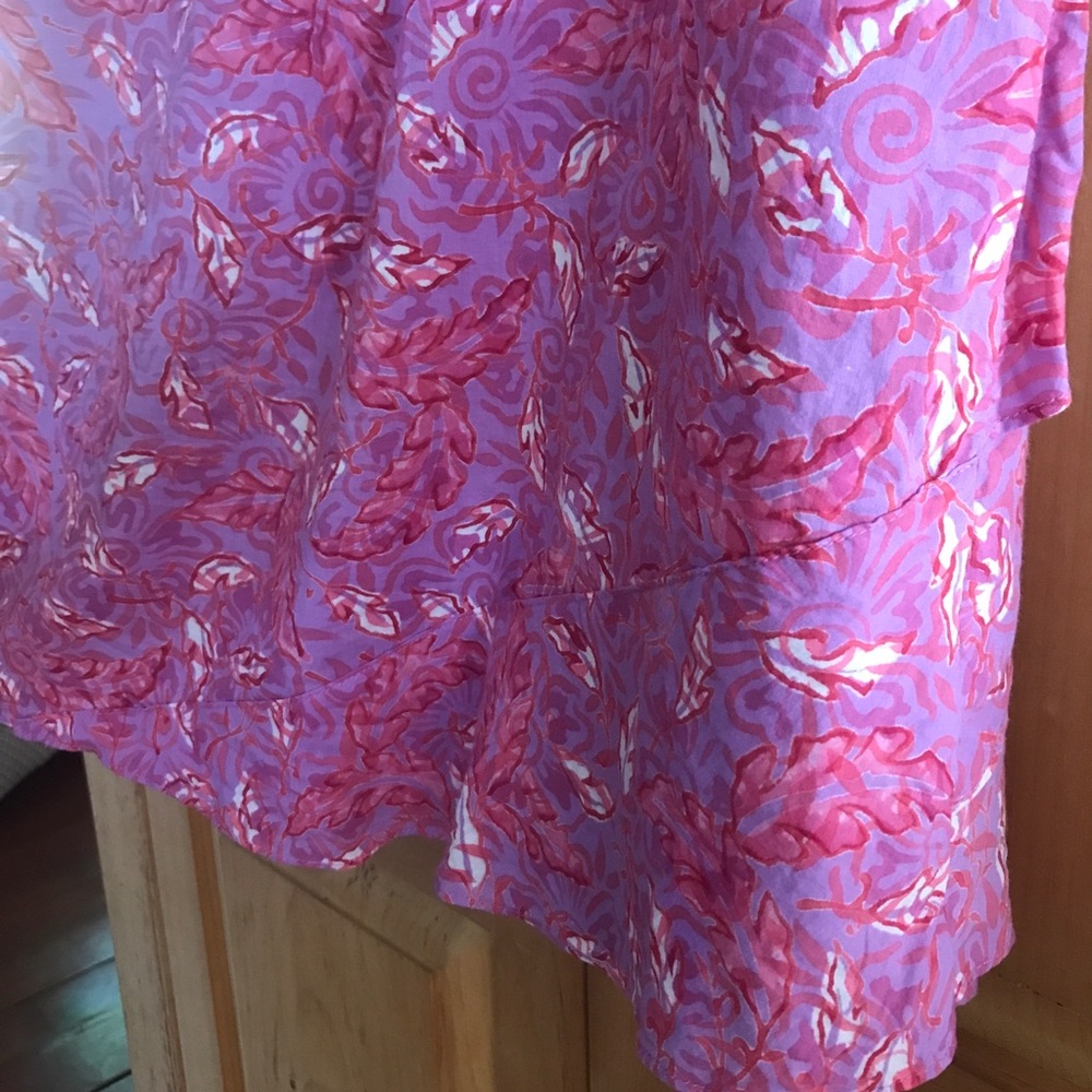 Couleur by Finley M flutter dress pink purple red - Picture 6 of 12